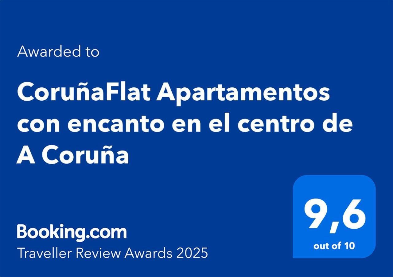 Corunaflat Apartamentos Con Encanto En El Centro De A Coruña Dış mekan fotoğraf
