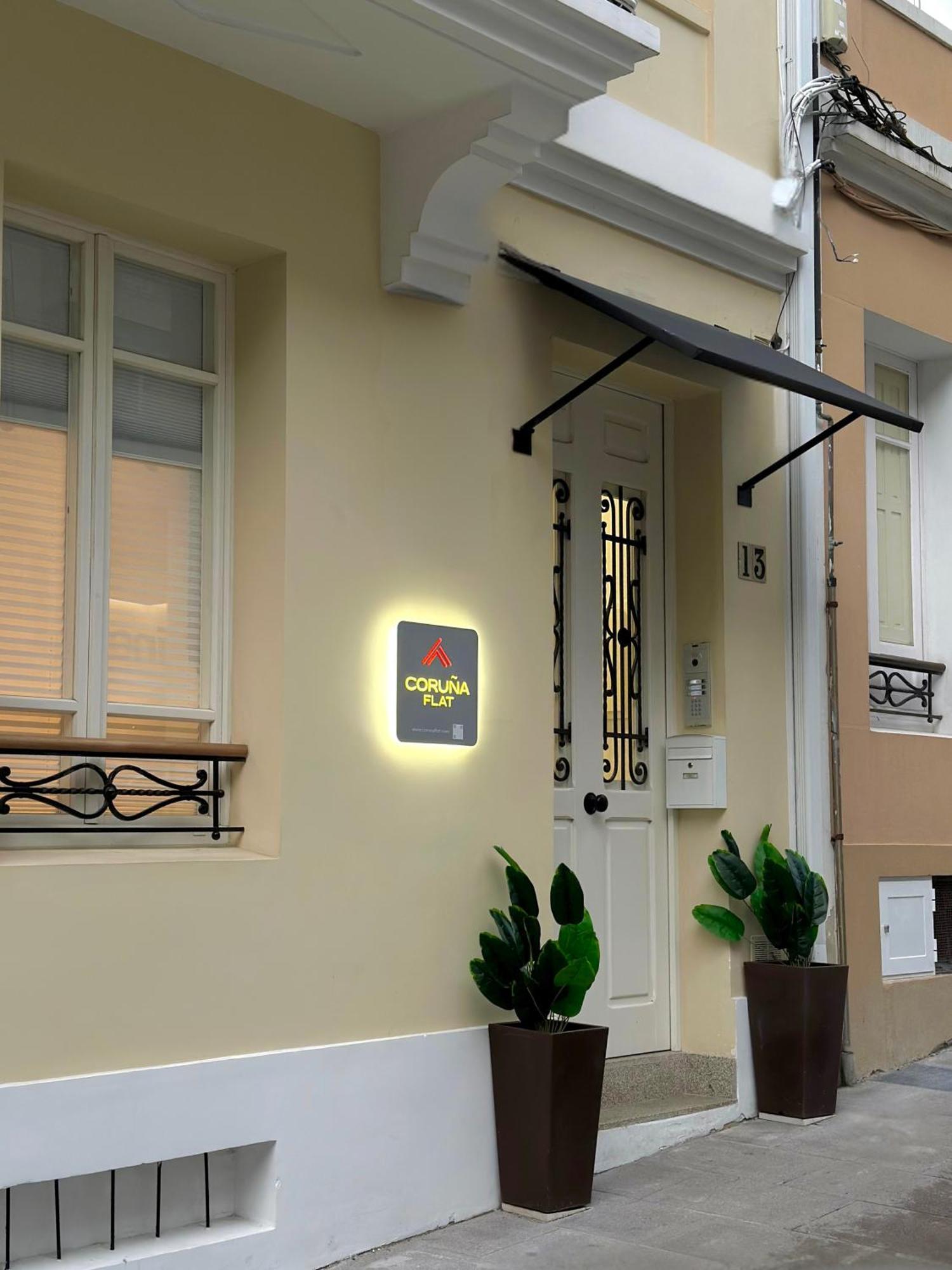 Corunaflat Apartamentos Con Encanto En El Centro De A Coruña Dış mekan fotoğraf